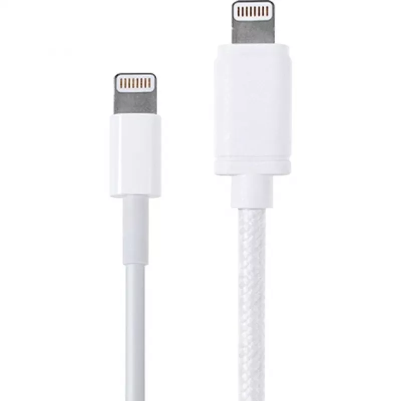 USB 2.0 adapterkaabel, USB-A pistik > Lightningu pistik (valge, 2,0 meetrit)