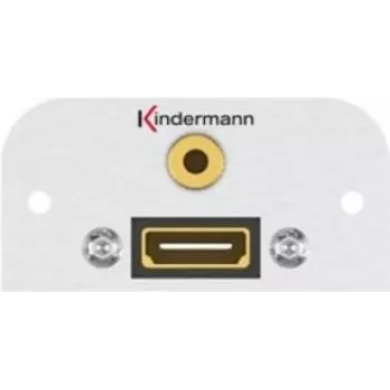 Pistikupesa HDMI + 3,5 mm Kindermann 7441000589