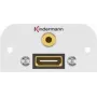 Pistikupesa HDMI + 3,5 mm Kindermann 7441000589