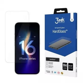 Karastatud klaasist ekraanikaitse 3MK iPhone 16 Pro Max 6.9-le, kõvadus 9H