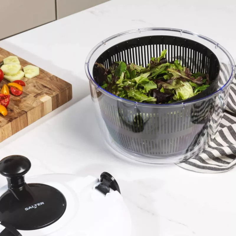 Salter salatiketraja BW13899EU7 5 L mahutavus, BPA-vaba plastkauss ja -korv