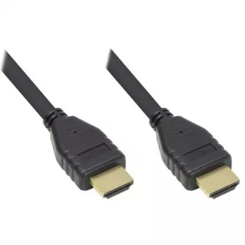 Good Connections GC-M0138 - 2 m - HDMI Type A (Standard) - HDMI Type A (Standard) - 4096 x 2160 pikslit - 18 Gbit/s - Must