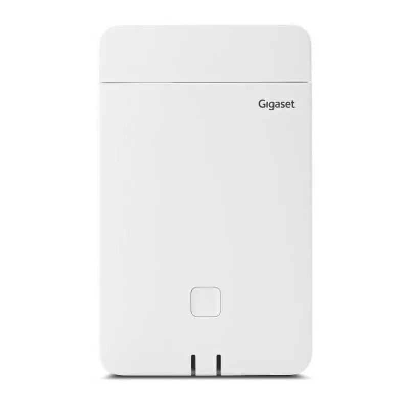 DECT baasjaam Gigaset N770 IP Pro — 120 kanalit, HTTPS/SIPS/SRTP/SSL/TLS, siseruumides 50 m, välistingimustes 300 m, valge