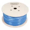 DIGITUS CAT 6A U/FTP paigalduskaabel 305 m, simplex, Cca, Easy Pull Box, sinine