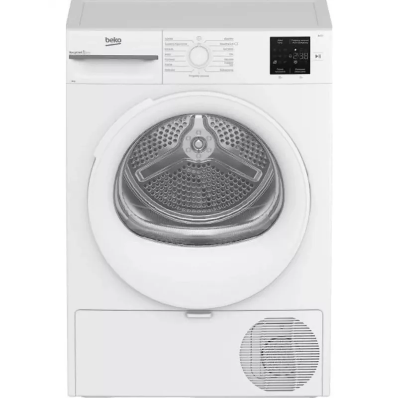 Beko BM3T3820W eraldiseisev pesumasin-kuivati 8 kg A++ valge