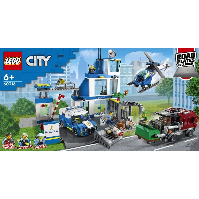 LEGO City 60316 politseijaoskond