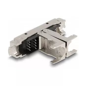 DeLOCK RJ45 ühenduspesa LSA-LSA Cat.6A tööriistavaba Must