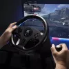 Rool + pedaalid Subsonic GS850-X Must 270° pöörlemine USB