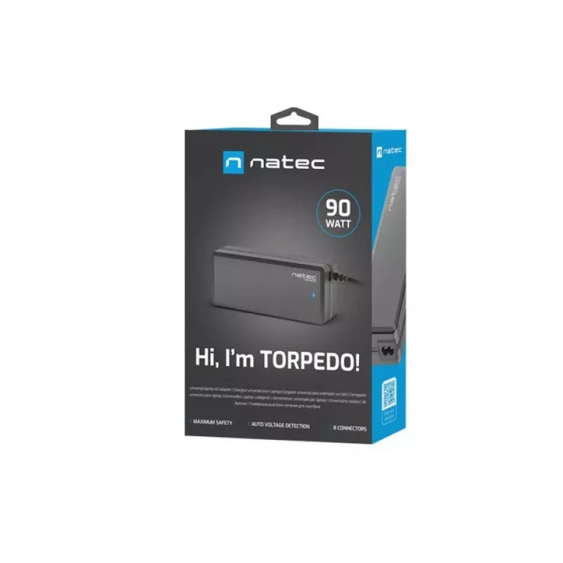 Toiteadapter Inverter NATEC Torpedo UNI-90