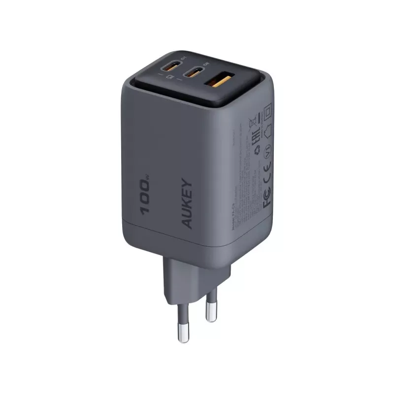 Comet Mix 3 seinalaadija PA-C5 3xUSB (2xUSB-C ja 1xUSB-A) 100W 5A QC5.0 PD3.0 AFC PPS FCP SCP
