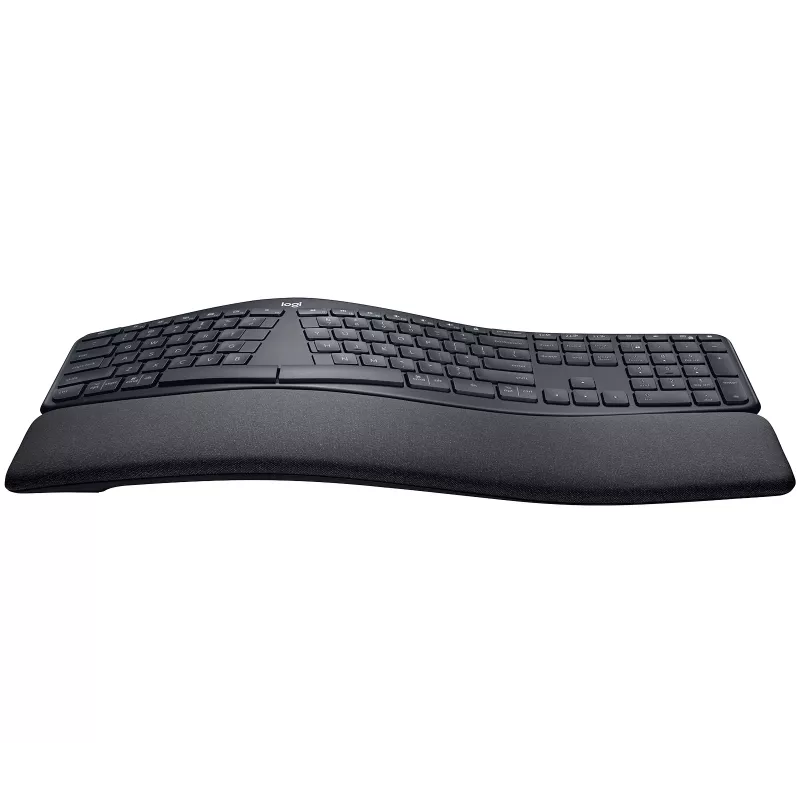 Logitech ERGO K860 - Klaviatuur - Juhtmevaba - 2,4 GHz, Bluetooth 5.0 - QWERTY - Hispaania - Grafiit