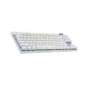 Logitech G PRO X TKL klaviatuur mängudele RF juhtmevaba + Bluetooth QWERTY US International Valge