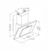 AKPO WK-4 Must 2.0 60 GRAY/ Must GLASS T300 Linear LED/Controller Hood