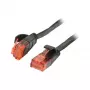 RJ45 ühenduskaabel - CAT6 250Mhz - 2m must - UTP (U/UTP) - PVC - lame - Synergy 21