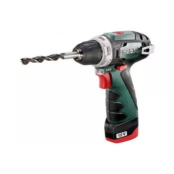 Püstolkäepidemega puur Metabo POWERMAXX BS BASIC 1400 p/min, 800 g, kiirkinnituspadrun