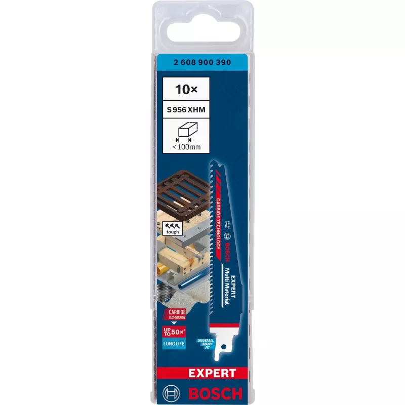 Bosch 2 608 900 390 tikksae/saekuul-/kolbsaeleht Sabree saeleht Karbiid 10 tk