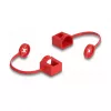 DeLOCK tolmukaitse RJ45-pistikule kinnitusklambriga 50 tk komplekt, värviline