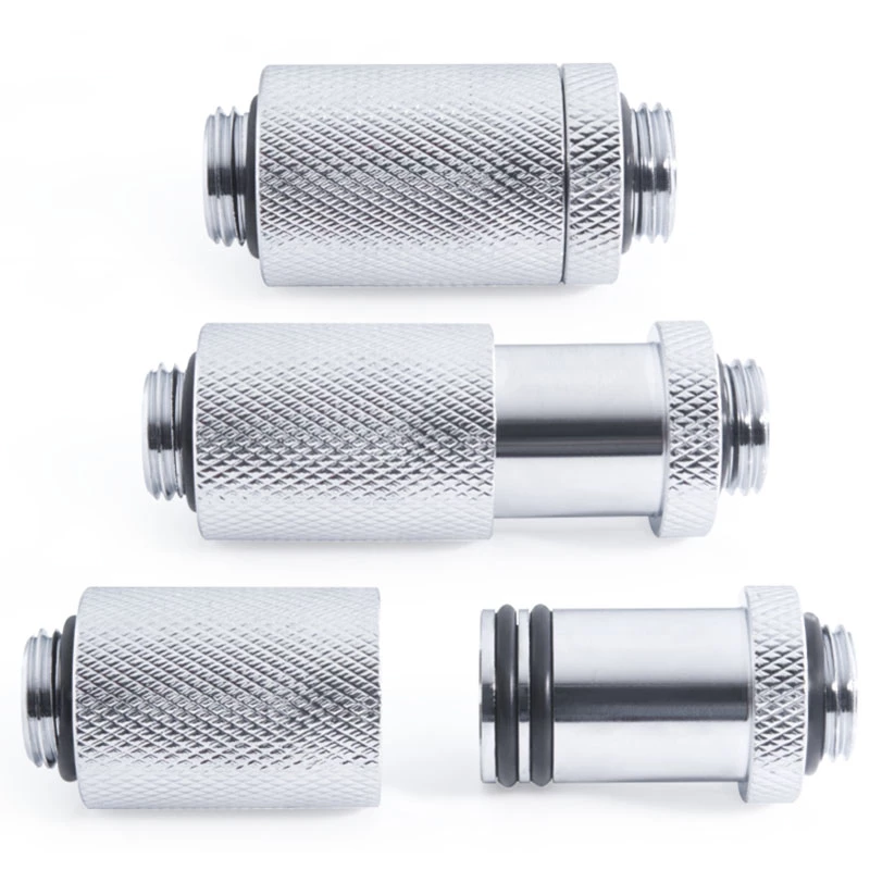 Radiaatorikinnitus Alphacool ES D-Plug kroom messing 2 cm 55 g