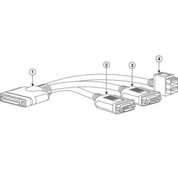 KVM-kaabel Cisco N20-BKVM USB VGA