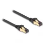 DeLOCKi võrgukaabel RJ45 Cat.6A isane-isane S/FTP 10m Must
