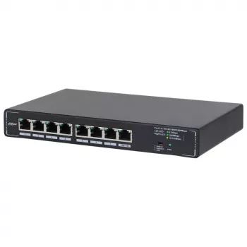 Dahua Technology SMG1008 võrgukommutaator Haldamata 2.5G Ethernet (100/1000/2500) Must