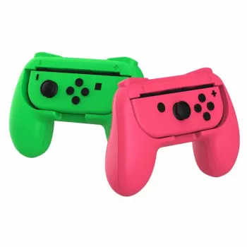 Kontrolleri käepide SUBSONIC SA5490-1 roosa/roheline Nintendo Switchile