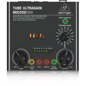 Behringer MIC500USB heli eelvõimendi