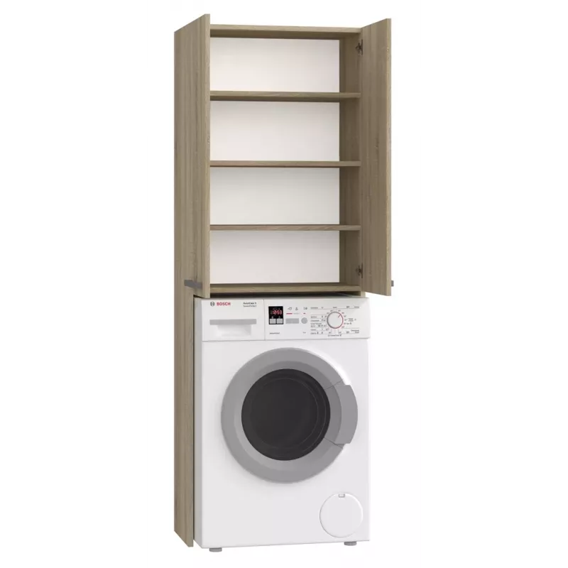 Vannitoa seinakapp top e shop POLA DD SONOMA, tammekarkass, seinale kinnitatav, 4 riiulit
