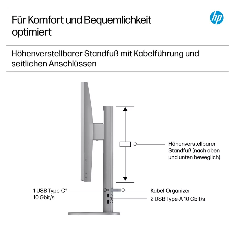 HP OmniStudio X 27-cs1077ng 27-tolline FHD puuteekraaniga kõik-ühes arvuti, Intel Core Ultra 7 256V, 16 GB RAM, 1 TB SSD