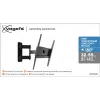 Vogels | Seinakinnitus | MA3040-A1 | Täisliikumine | 32-65 | Maksimaalne kaal (kandevõime) 25 kg | Must