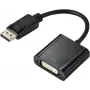 Renkforce RF-5771774 DisplayPorti / DVI adapter [1x DisplayPorti pistik - 1x DVI-pesa 24+5 kontaktiga] Must PVC ümbris 15 cm (RF-5771774)