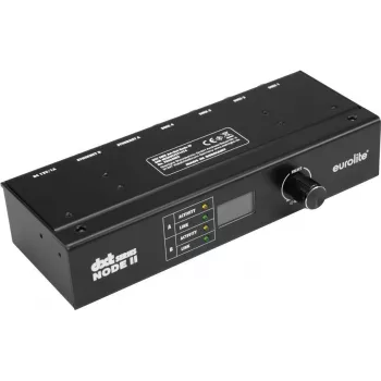 Valgustuse DMX-pikslite Art-Net-sõlm EUROLITE DXT 70064851, Art-Net-DMX-sild, 2 universumit