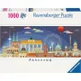 Pusle Ravensburger Panorama Night in Berlin 1000 tk, panoraamformaadis