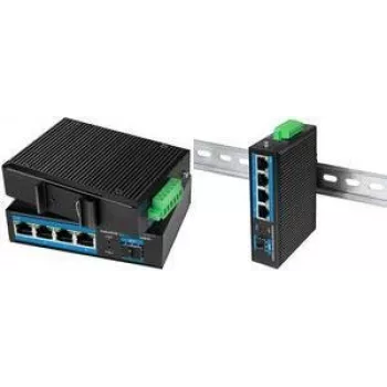 Etherneti lüliti LOGILINK NS204 4-pordiline Gigabit 1000 Mbit/s 1x SFP-ga