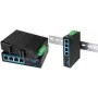 Etherneti lüliti LOGILINK NS204 4-pordiline Gigabit 1000 Mbit/s 1x SFP-ga