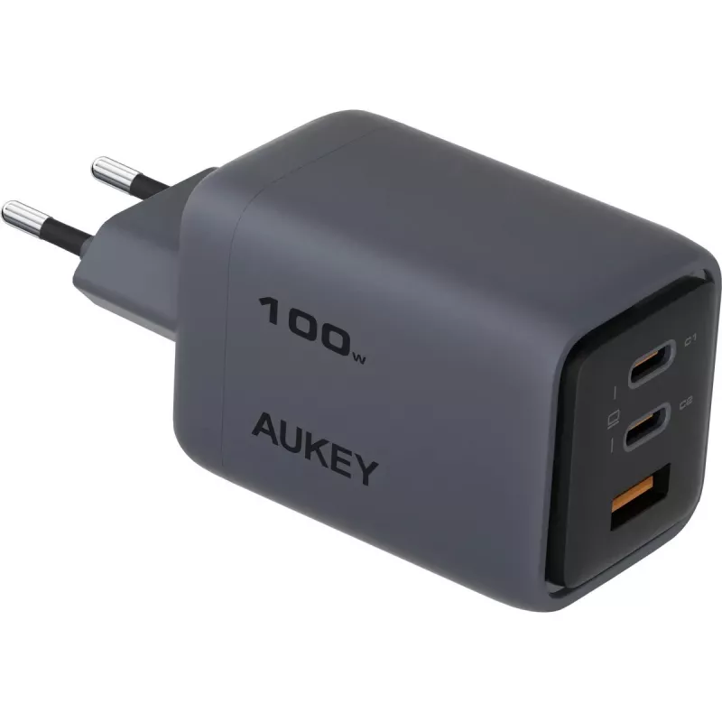 Comet Mix 3 seinalaadija PA-C5 3xUSB (2xUSB-C ja 1xUSB-A) 100W 5A QC5.0 PD3.0 AFC PPS FCP SCP