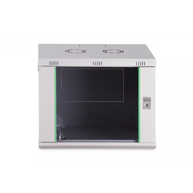 Seinale paigaldatav 9U korpus DIGITUS Dynamic-N DN-37104, 600x450 mm, IP20, võtmelukk, monteerimata