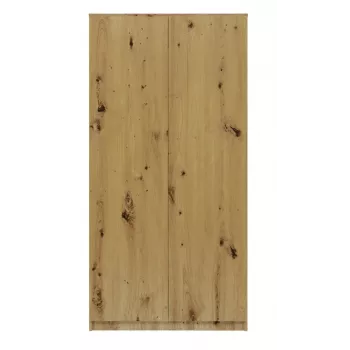 Garderoob Top E Shop SD-90 ART KPL — tammepuust raam, 7 riiulit, 2 ust