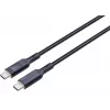 AUKEY CB-MCC102 USB-kaabel 1,8 m USB-C must 480 Gbit/s