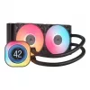 Õhkjahuti Corsair iCUE LINK TITAN 240 RX LCD 12 cm must 300–2100 RPM