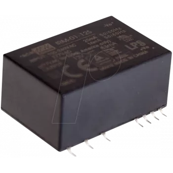 Toiteadapter/inverter mean well IRM-01-3.3S, 1 W, 3,3 V väljund, 0,3 A, sisend 85–305 V