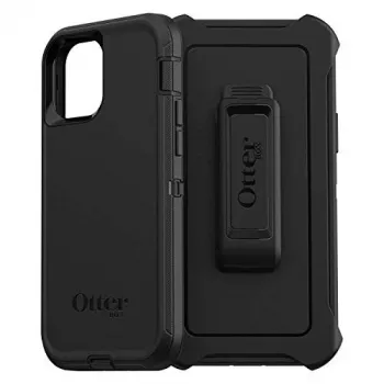 OtterBox Defender ümbris iPhone 12 jaoks ja iPhone 12 Pro Must