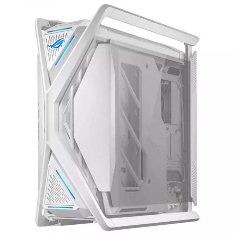 ASUS ROG GR701 Hyperion White, PC, Valge, ATX, EATX, micro ATX, Mini-ITX, Alumiinium, Multi, Esipaneel
