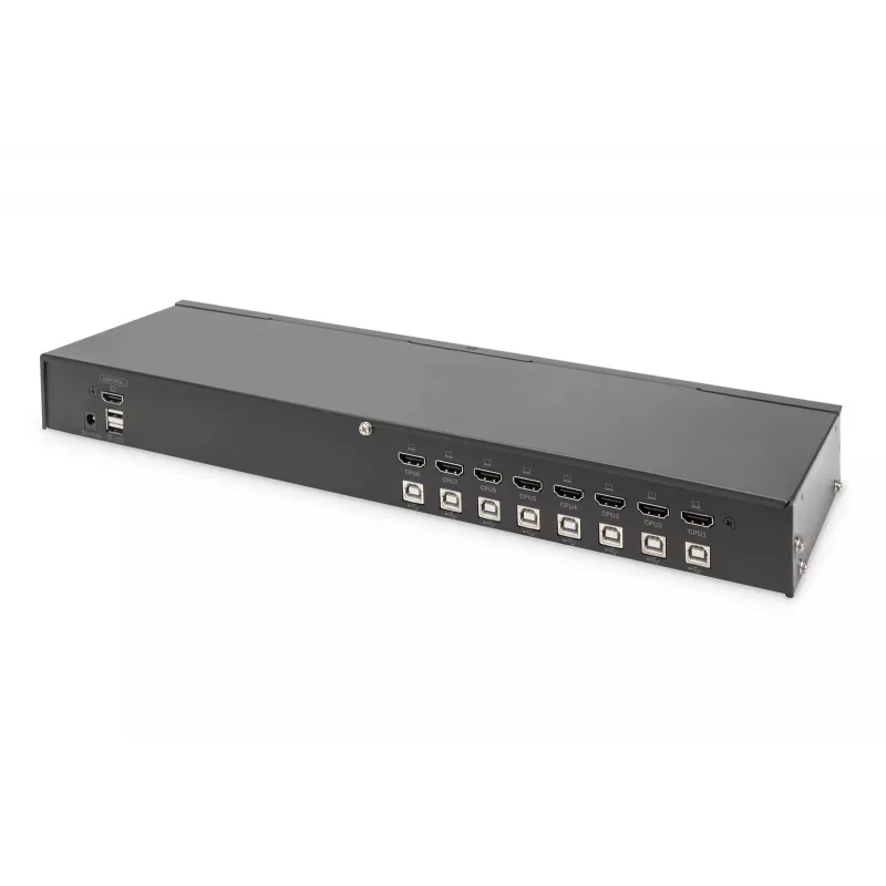 Digitus 8-pordiline HDMI KVM-lüliti USB 4K Ultra HD