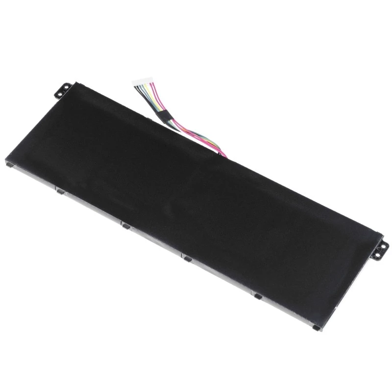 Aku roheline Cell AC52 Acer Aspire E11 ES1-111M ES1-131 E15 ES1-512 Chromebook CB3-111 CB5-311, 11,4V 2200mAh Li-Ion, 3 elementi, must