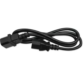 Toitepikenduskaabel QOLTEC 50459 IEC C13 C14 suunas 1,5m