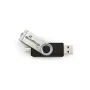 MediaRange MR932 - USB-mälupulk - 32 GB - USB 2.0 / mikro-USB - must/hõbedane (MR932-2)