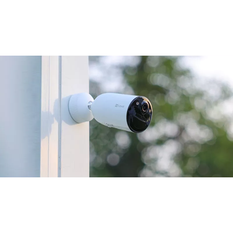 Akutoitel Wi‑Fi IP turvakaamera EZVIZ CB3 2K, 3 MP (2304x1296), 5200 mAh, IP65, kaasa arvatud päikesepaneel