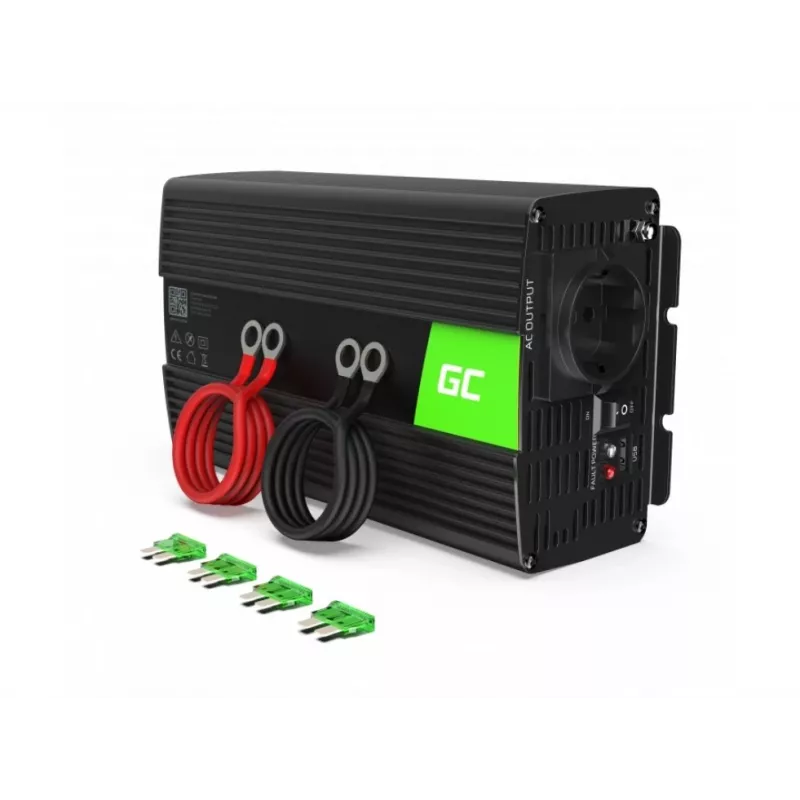 Green Cell INV09 toiteadapter/inverter Auto 1000 W Must