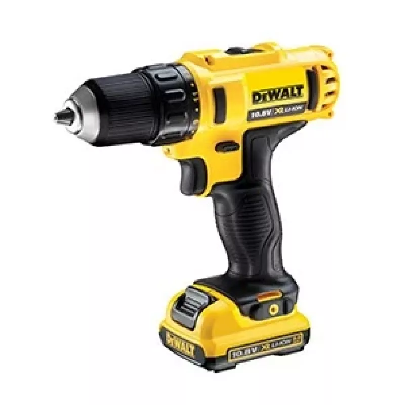 DeWALT DCD Keyless 10.8V juhtmeta puur-keeraja Li-Ion, Euro pistik